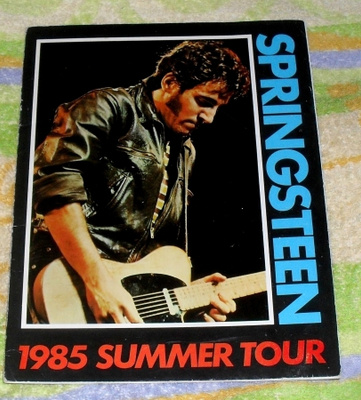 Bruce Springsteen Tour Book, kiertuekirja 1985
