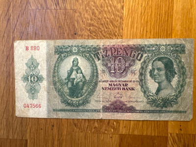 Unkari 10 Pengo 1936