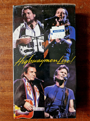 The Highwaymen legendat Vhs kasetti 1990