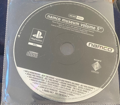 Namco Museum vol. 5 - promo