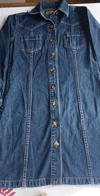 B-Denim farkkumekko S/M sininen naisten