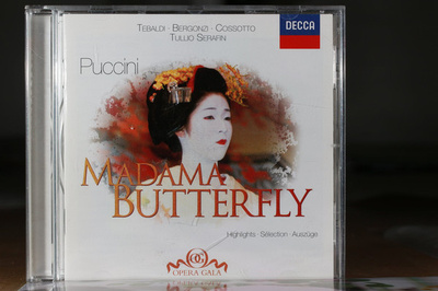 Puccini - Madama Butterfly - Highlights (CD) HYVÄ KUNTO!!