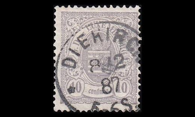 Luxemburg 40A o Vaakuna 10 C (13½) (1880)