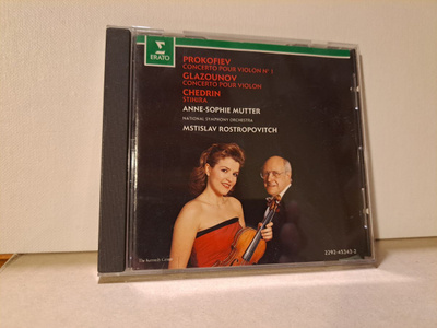Prokofiev/Glazounov etc-Anne-Sofie Mutter-Rostropovich CD