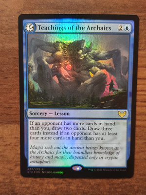 Magic the Gathering Teachings of the Archaics