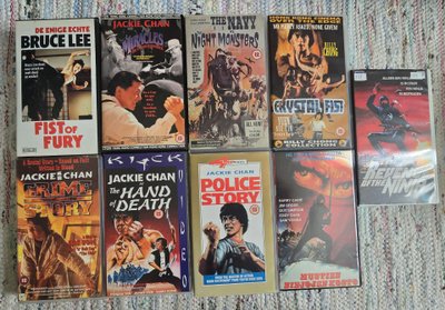 9 Vhs nippu erikoisuuksia