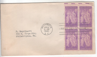 USA FDC 1940 Pan american union