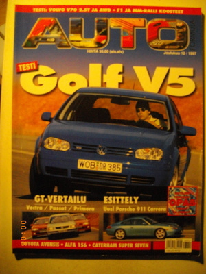 Auto-Formula lehti Nro 12/1997 (25.10)