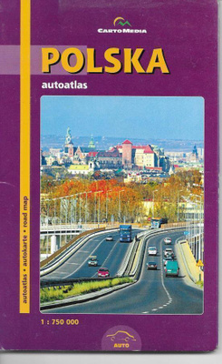 Puolan maantiekartta 1/750000