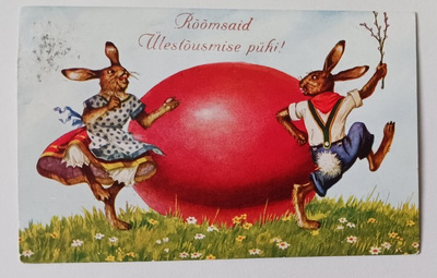 Puput tanssivat Pääsiäismunan ympärillä (Eesti), p. 1920