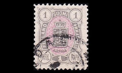 32 o Vaakuna 1 mk (1889)
