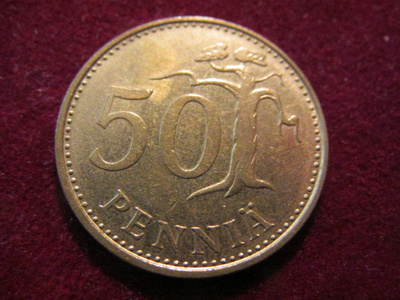 50 penniä 1985