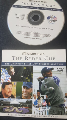 dvd ryder cup 1927-2006