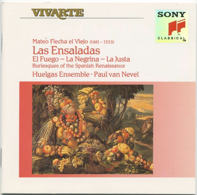 FLECHA / HUELGAS Ens: Las Ensaladas – Burlesques - CD 1991