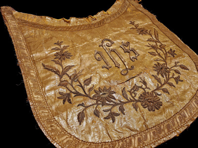 Upea ranskalainen messukasukka (Chasuble), n. 1910–1920