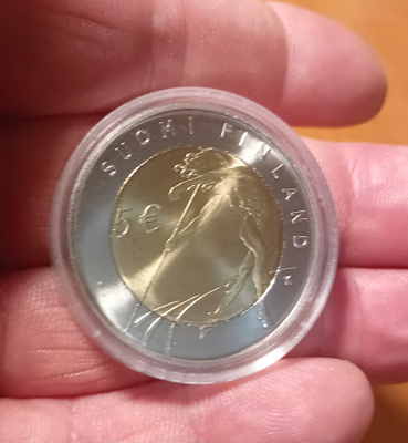 5 euro 2005 Yleisurheilun MM-kisat Helsinki
