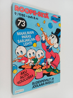 Walt Disney : Roope-setä 9/1985