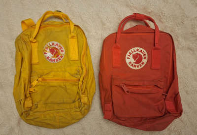Fjällräven Kånken keltainen  (koralli myyty) 