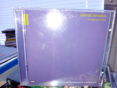 CD Iannis Xenakis : La legende d'eer ( SIS POSTIKULU )