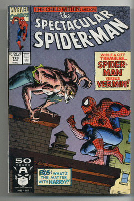 The Spectacular Spider-Man #179 (Marvel, August 1991)