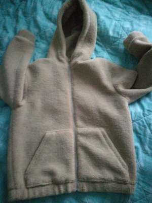 Devided-Beige pörröinen karva huppari koko 42 M