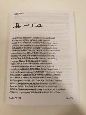 Dualshock 4 Controller Manual