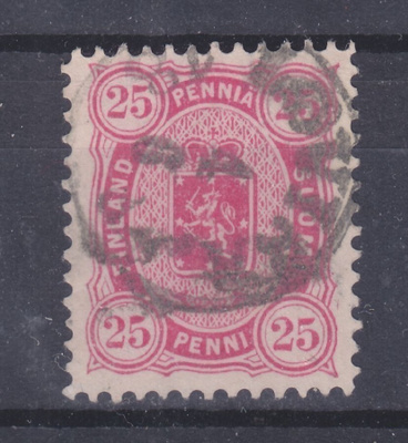 1882  25p merkki. (4)