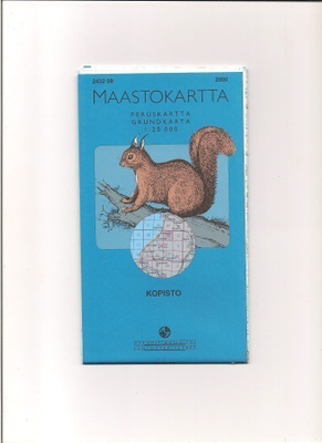Maastokartta 1:20 000 Kopisto