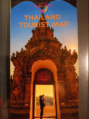 THAIMAA kartta 1: 1 500 000 v 2020
