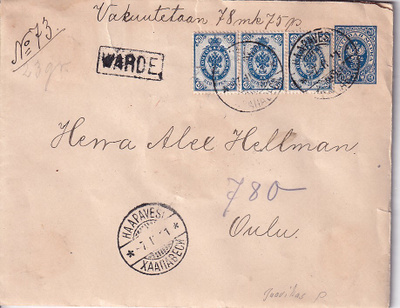 WÄRDE HAAPAVESI HYVÄT SINETIT