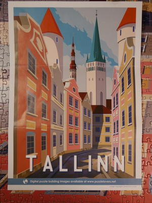 Palapeli 1000 p. Tallinna-juliste