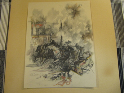 Painokuva 1941 Wilhelm M.Busch.PK.