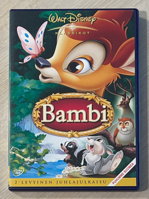Walt Disney: BAMBI (1942) Juhlajulkaisu (2DVD)