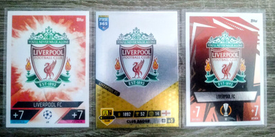 Liverpool FC badge x 3