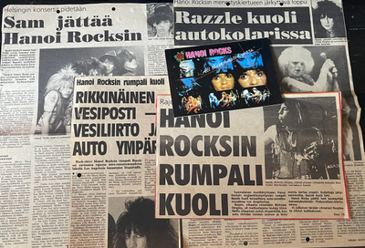 Hanoi Rocks lehtileikkeet