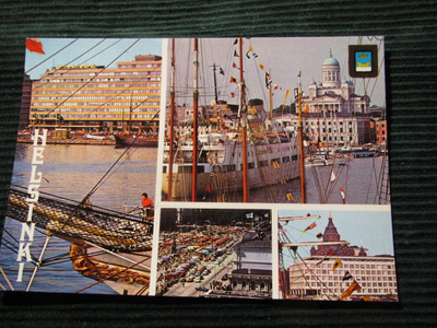 Helsinki. Laivapostikortti