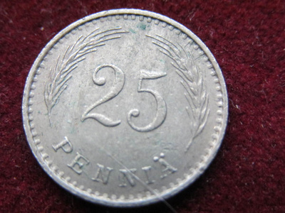 25 penniä 1939