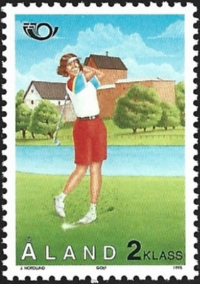 Åland 1995 Pohjola - Matkailu Golf 2. lk ** LaPe 103