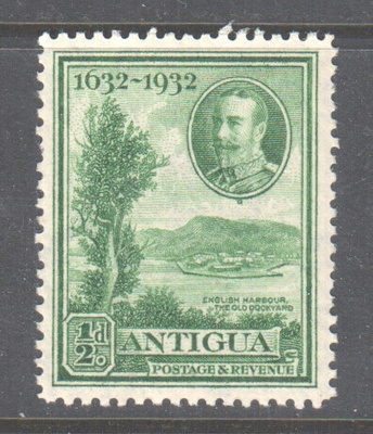 Antigua 1932 §P postituoreena.