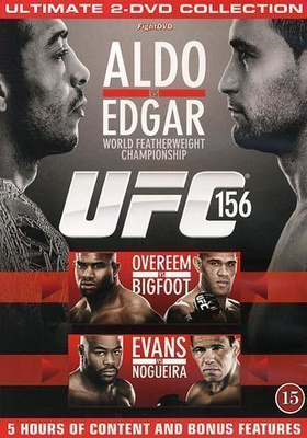 UFC 156 :  Aldo vs Edgar   -  (2 DVD)