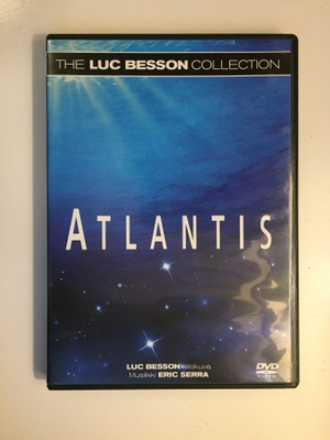Atlantis (1991) Luc Besson -elokuva (DVD)