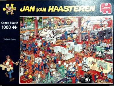 Palapeli 1000 palaa Jan Van Haasteren