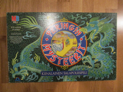 PEKINGIN MYSTEERIT salapoliisipeli * MB 1989 lautapeli ALKUP