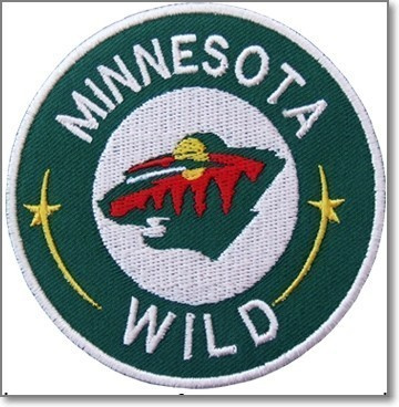 NHL - Minnesota Wild -kangasmerkki / hihamerkki
