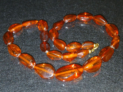 Upea Art Deco Vintage meripihka kaulakoru