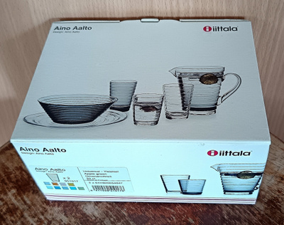 Iittala Aino Aalto Omenanvihreät juomalasit 33cl.