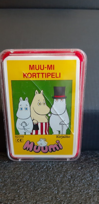 Muumi vintage korttipeli hieno kunto