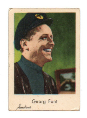 KELLOGG'S Keräilykuva GEORG FANT