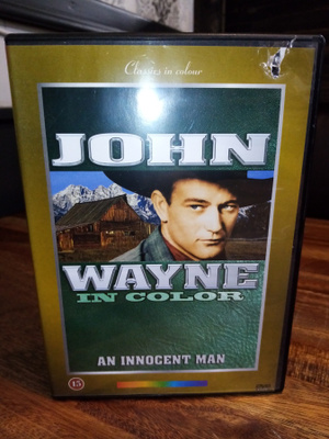 DVD John Wayne in COLOR - An innocent man ( SIS POSTIKULU)