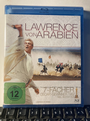 ARABIAN LAWRENCE, BluRay x 2, Lean, O'Toole muoveissa